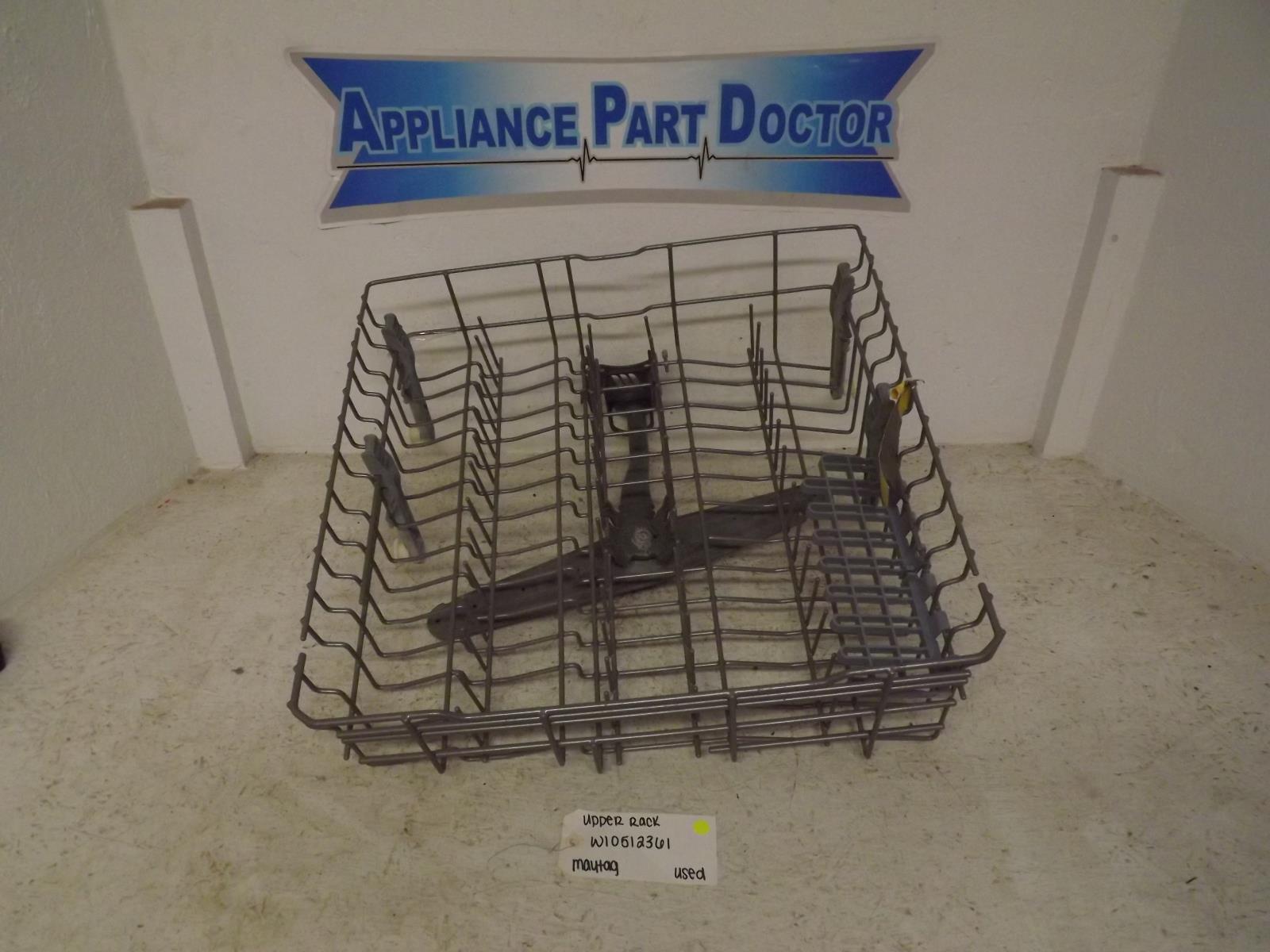 Maytag Dishwasher W10512361 Upper Rack Used Maytag Dishwasher W10512361 Upper Rack Used